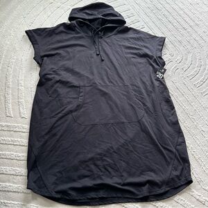 Xersion | Cutoff Black Hooded Sweatshirt